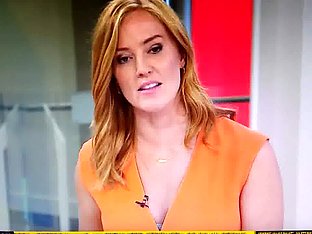 Sarah Jane Mee reveals her bra live on Sky News